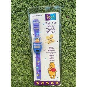 Disney Winnie the Pooh Time for Honey Digital Watch Fantasma New Sealed Vintage